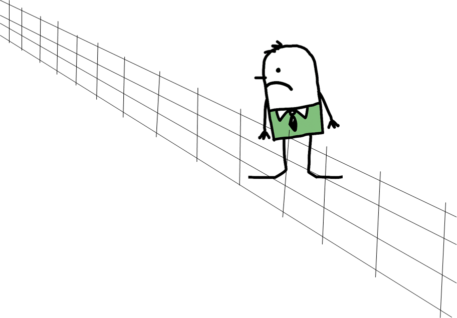 Stuck on the fence of life
