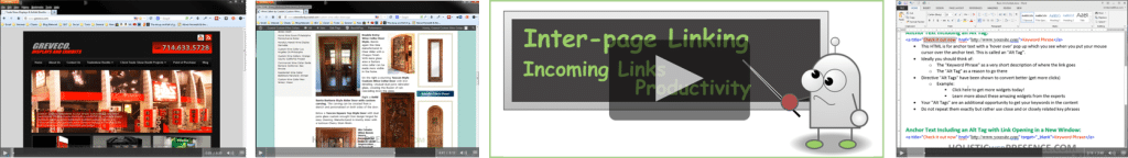 Basic Training HTML Anchortext Interpage Linking and More Resources