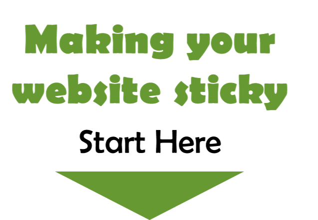 Marking You Website Sticky - Start Here