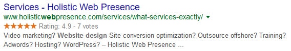 Holistic Web Presence Reviews - 5 Star Rating - What People Are Saying